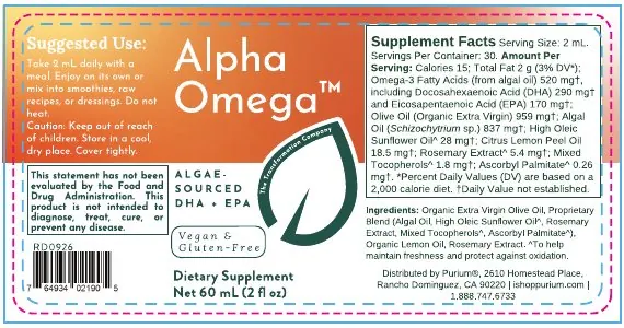 Alpha Omega print dieline