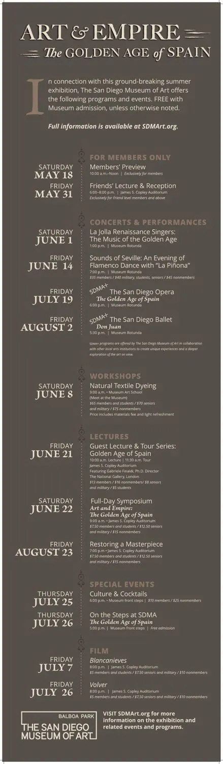 Art & Empire program schedule panel