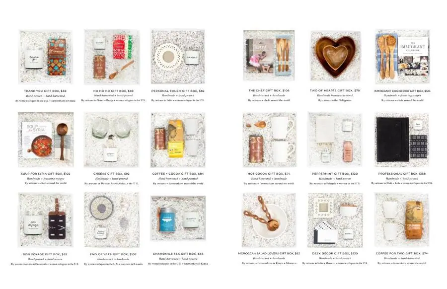 Gift box lineup