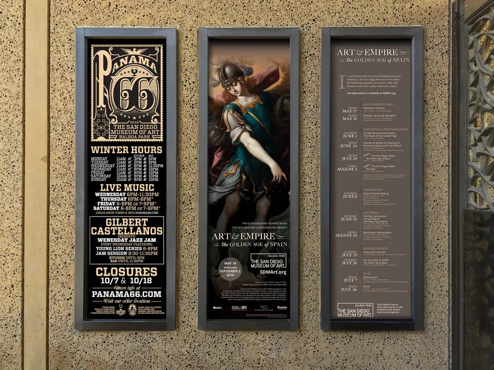 San Diego Museum of Art print production
